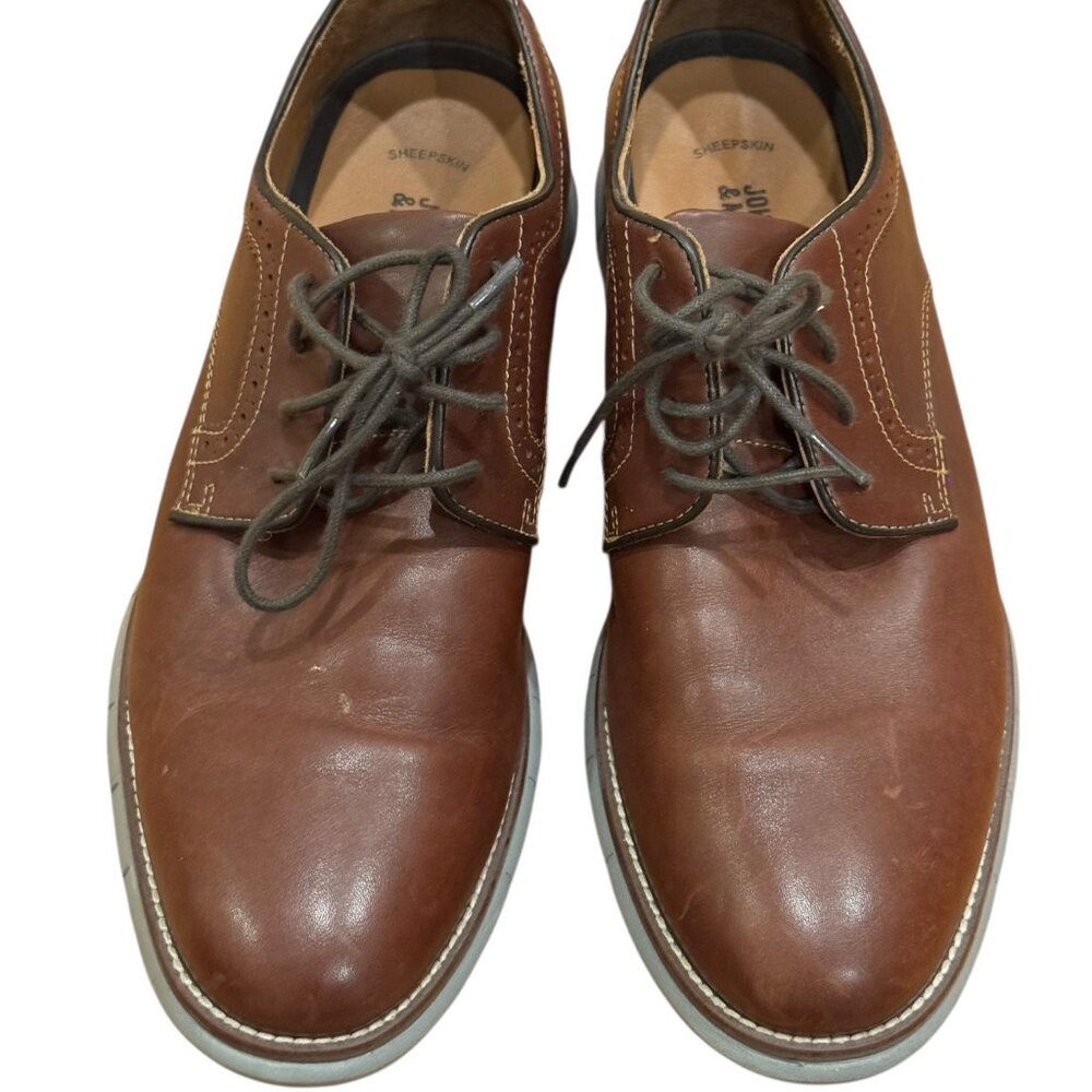 Cole Haan Men’s Leather Oxford Shoes – Size 10.5M – Brown